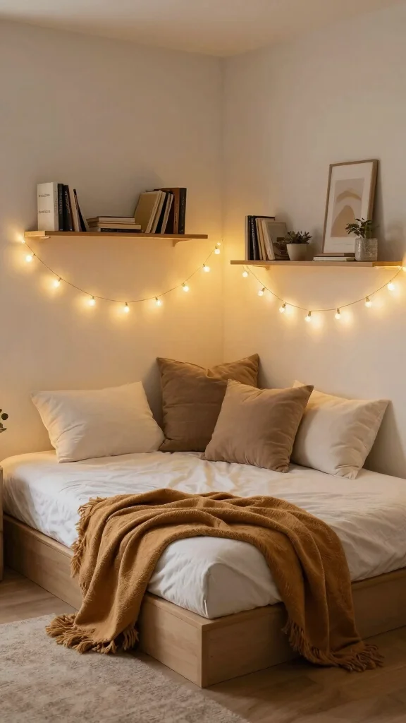 11 Bedroom Ideas Without a Bed Frame for a Low Minimal Look - 6. Create a Nook with a Mattress 1