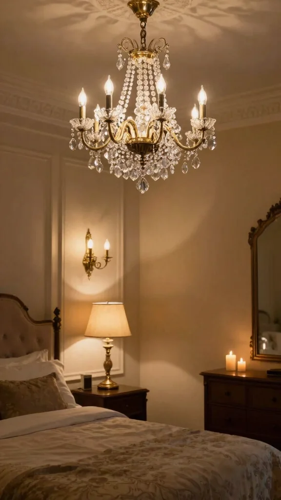11 Old Money Bedroom Ideas for a Timeless Refined Luxurious Interior - 4. Elegant Lighting Fixtures 1