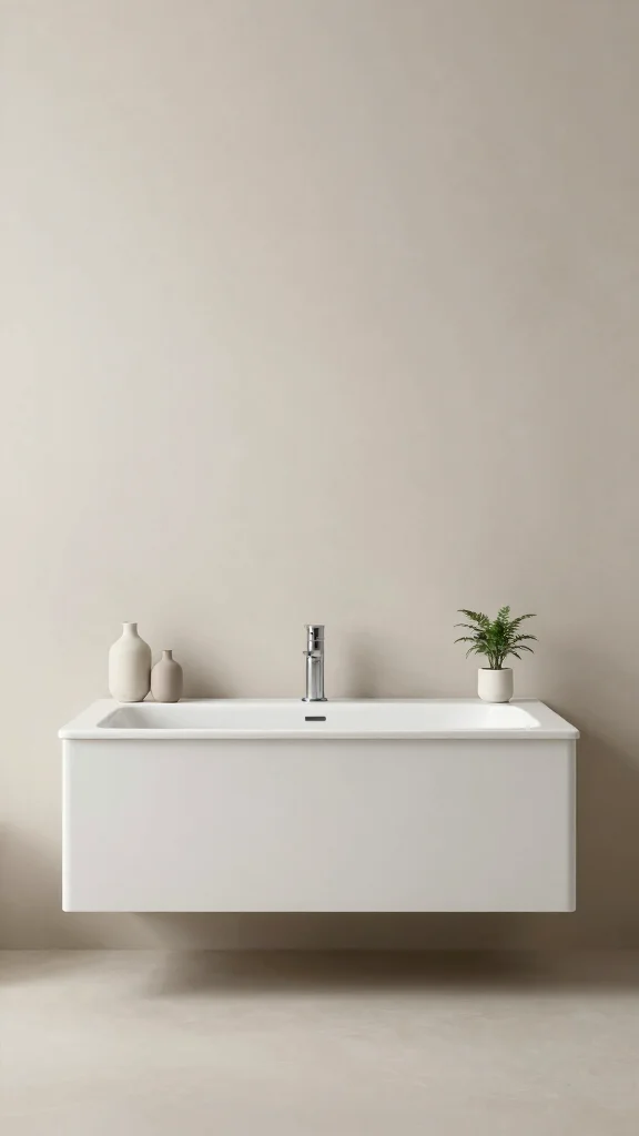 11 Rectangular Bathroom Ideas for a Functional Well-Planned Layout - 9. Minimalist is Key 1