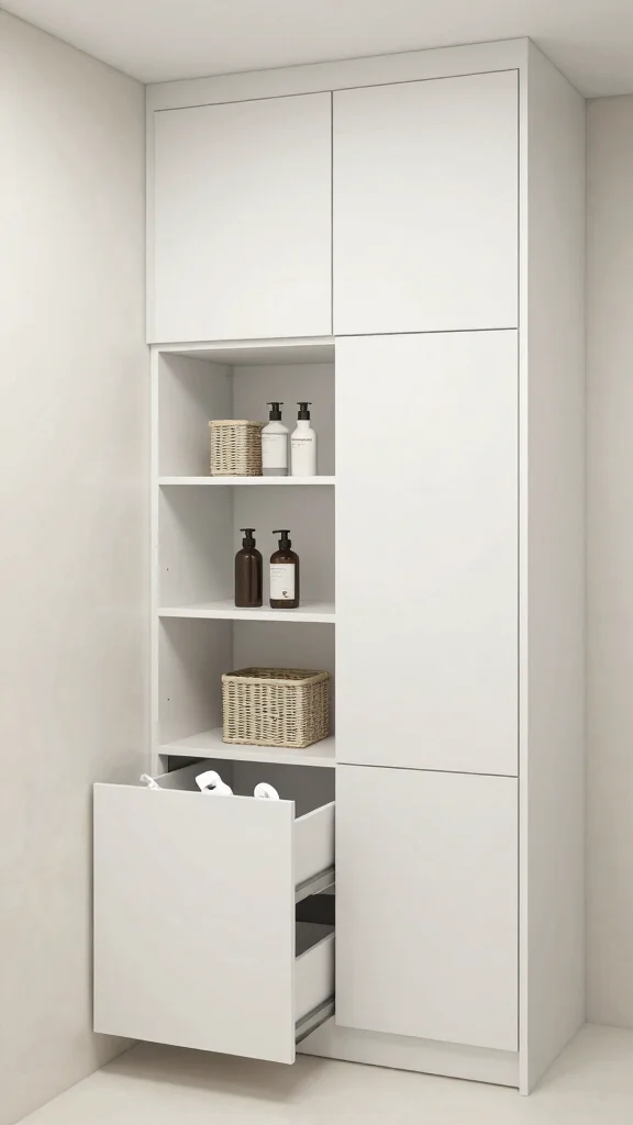 11 Under-Staircase Bathroom Ideas for a Space-Smart Compact Room - 4. Smart Storage Solutions 1
