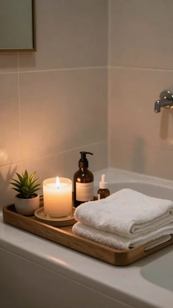 12 Aesthetic Bathroom Ideas for a Styled Mood-Board Space - 10. Spa-Inspired Details 1