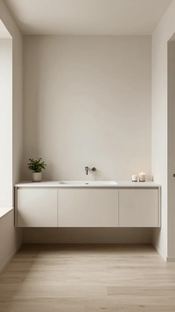 12 Bathroom Design Trends for 2026 to Watch and Try - 4. Minimalist Aesthetic 1