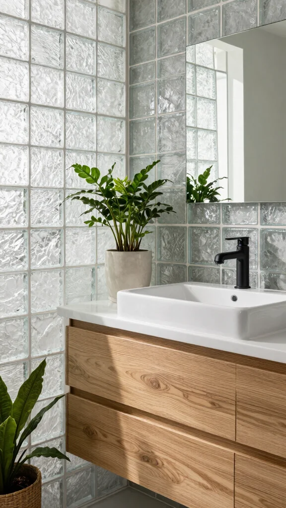 12 Bathroom Interior Design Ideas for a Polished Personal Space - 9. Eco-Friendly Elements 1