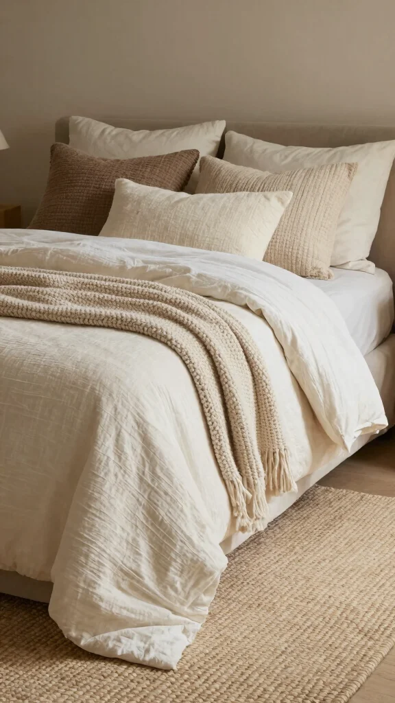 12 Bedroom Ideas and Trends for 2026 Worth Planning Now - 7. Textured Fabrics for Cozy Appeal 1