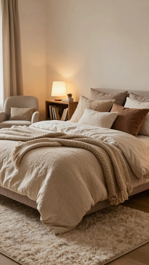 12 Bedroom Interior Design Ideas for a Polished Personal Space - 3. Cozy Bedroom Aesthetics 1
