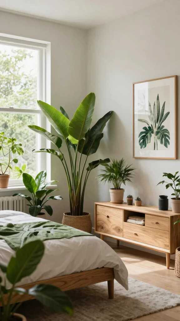 12 Bedroom Interior Design Ideas for a Polished Personal Space - 5. Biophilic Design 1