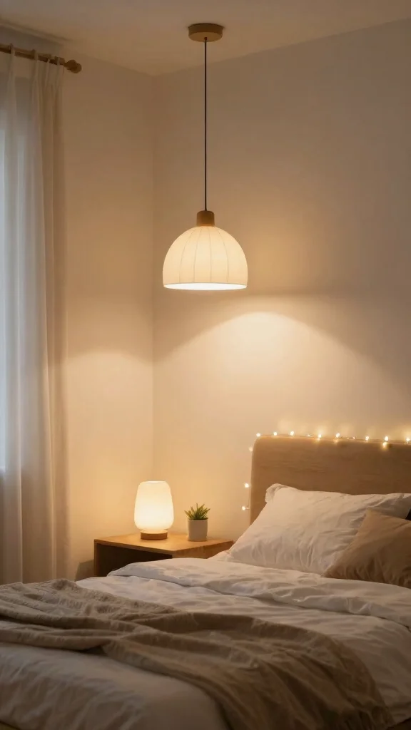 12 DIY Small Bedroom Ideas for a Custom Budget-Friendly Refresh - 12. Lighting that Sets the Mood 1