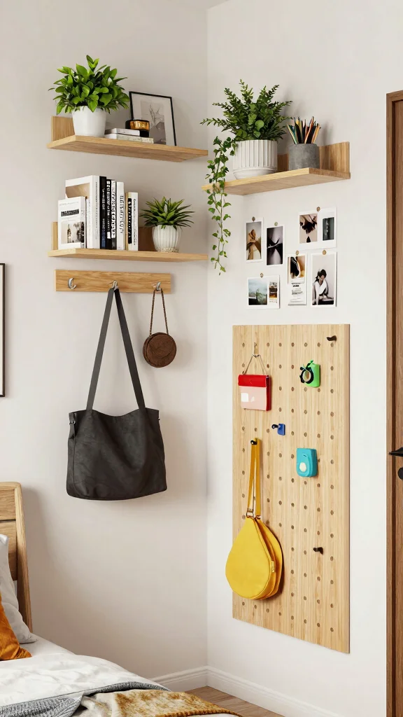 12 DIY Small Bedroom Ideas for a Custom Budget-Friendly Refresh - 2. The Power of Vertical Storage 1