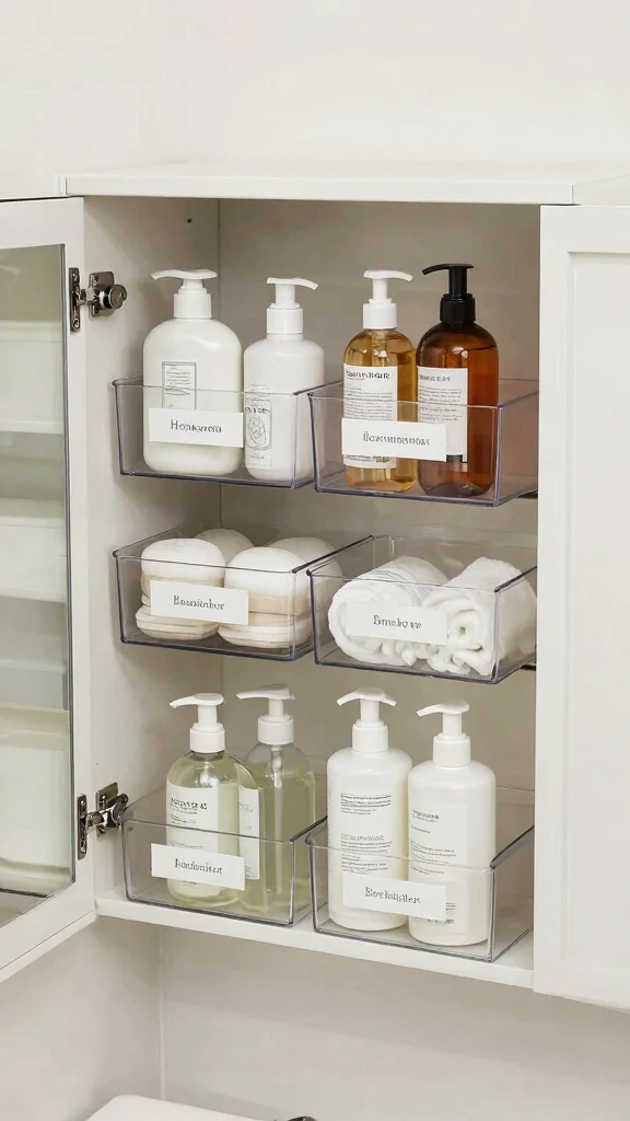 12 Easy Bathroom Ideas for a Quick Low-Effort Beautiful Refresh - 11. Declutter Regularly 1