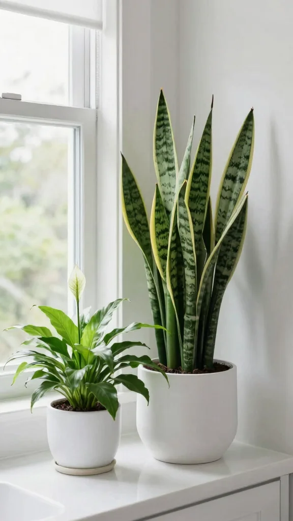 12 Easy Bathroom Ideas for a Quick Low-Effort Beautiful Refresh - 3. Embrace Greenery 1