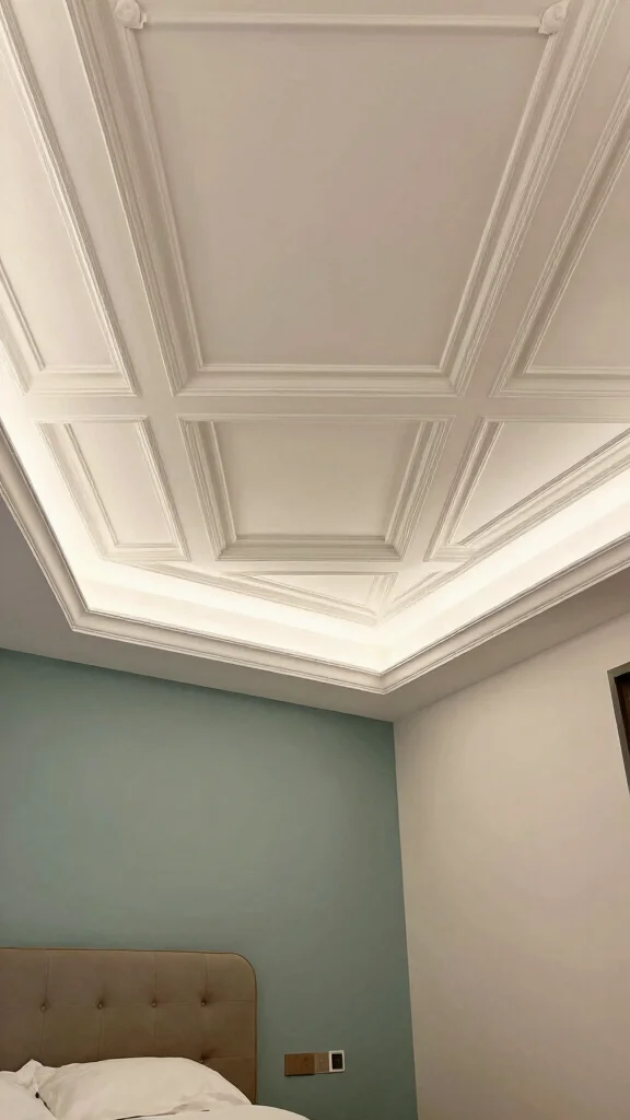 12 High Ceiling Bedroom Ideas for a Grand Luxurious Sleep Space - 12. Artistic Ceilings 1