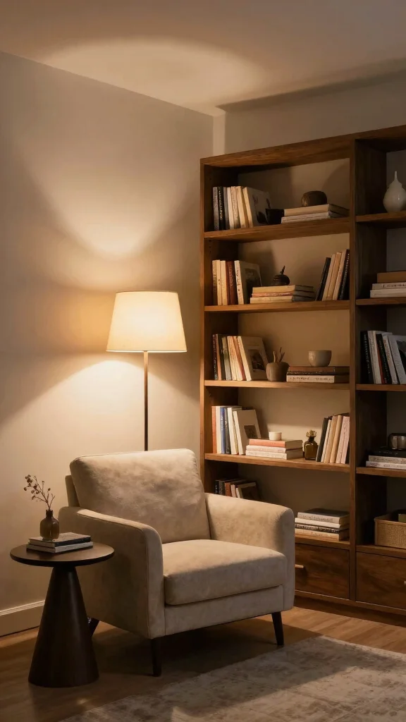 12 High Ceiling Bedroom Ideas for a Grand Luxurious Sleep Space - 8. Create a Cozy Reading Nook 1