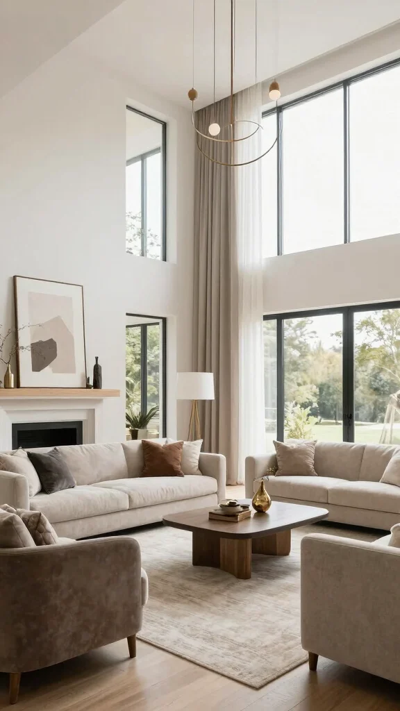 12 Living Room High Ceiling Design Ideas for Grand Dramatic Spaces - Conclusion 1