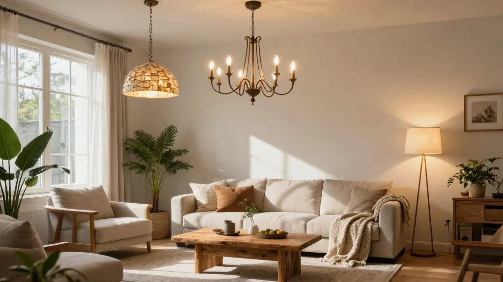 12 Living Room Light Fixture Ideas From Pendants to Chandeliers