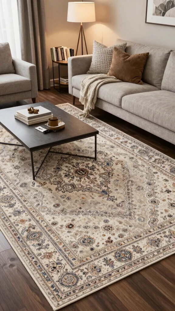 12 Living Room Rug Size Guide for 8x10 9x12 and Every Room Dimension - 4. Layering Rugs: Creating Depth and Interest 1