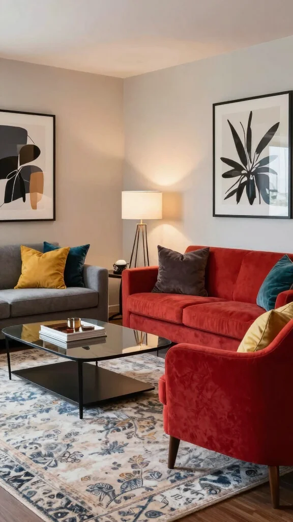 12 Living Room Seating Ideas for Flexible Comfortable Stylish Layouts - 11. Chic Accent Chairs for Added Style 1