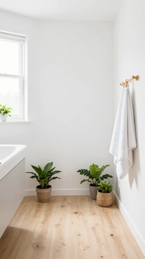 12 Long Narrow Bathroom Ideas for a Functional Beautiful Layout - 4. Light and Bright Color Palettes 1