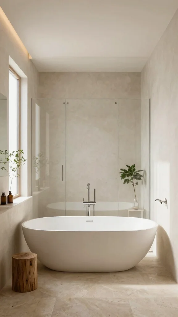 12 New Build Bathroom Concepts for a Personalised Stylish Finish - 1. Minimalist Zen Bathroom 1