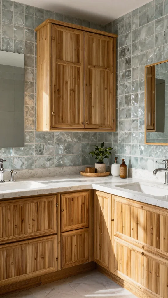 12 Quiet Luxury Bathroom Ideas for an Understated Elevated Interior - 11. Natural and Eco-Friendly Materials 1