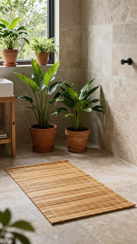 12 Quiet Luxury Bathroom Ideas for an Understated Elevated Interior - 6. Nature-Inspired Elements 1