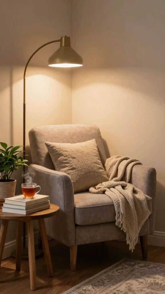 12 Quiet Luxury Bedroom Ideas for an Understated Elevated Space - 11. Create a Cozy Reading Nook 1