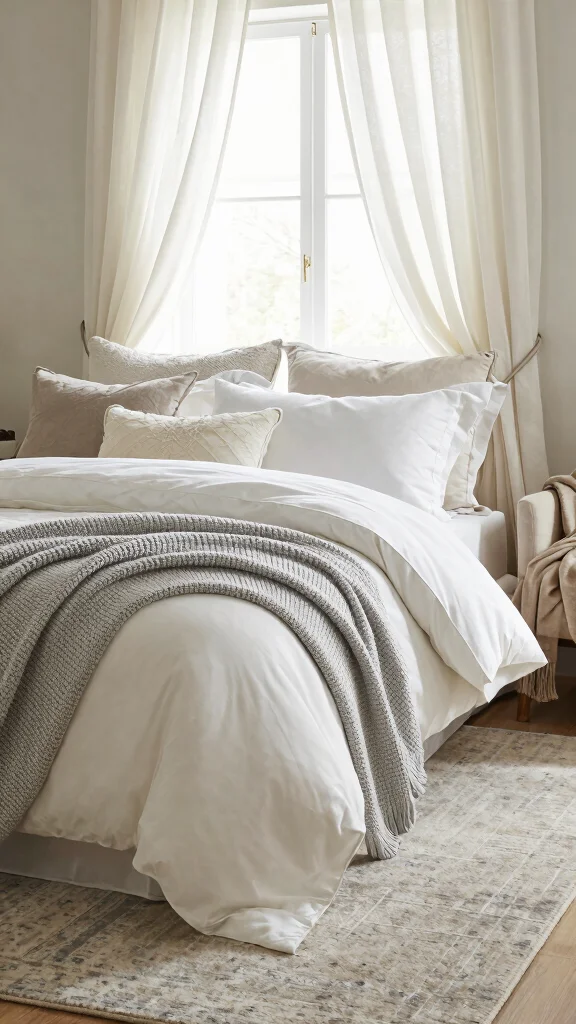 12 Quiet Luxury Bedroom Ideas for an Understated Elevated Space - 2. Invest in Quality Textiles 1