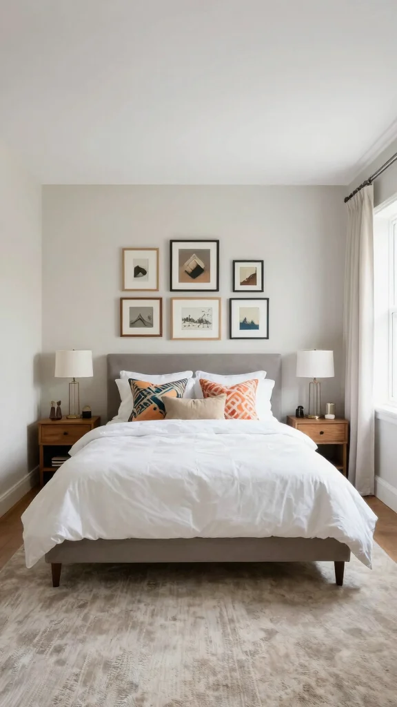 12 Rectangle Bedroom Layout Ideas for a Balanced Functional Space - 1. The Classic Bed Placement 1