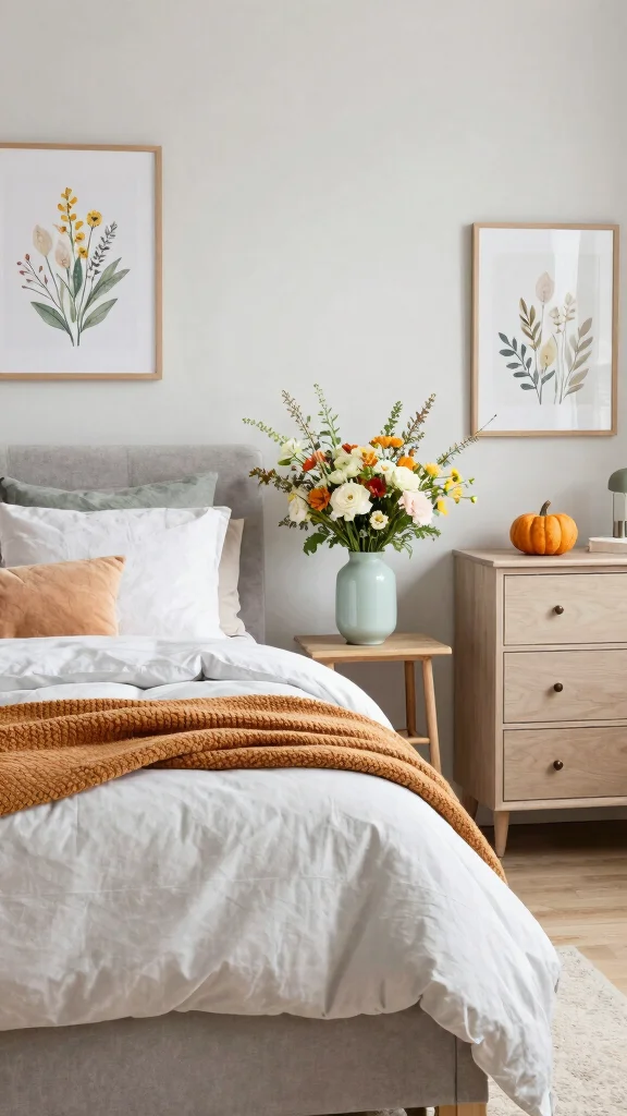 12 Renter-Friendly Bedroom Ideas With No Damage Required - 12. Seasonal Decor Updates: Keep It Fresh 1
