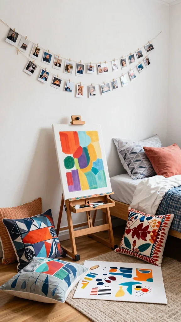12 Renter-Friendly Bedroom Ideas With No Damage Required - 9. DIY Projects: Personalize Your Space 1