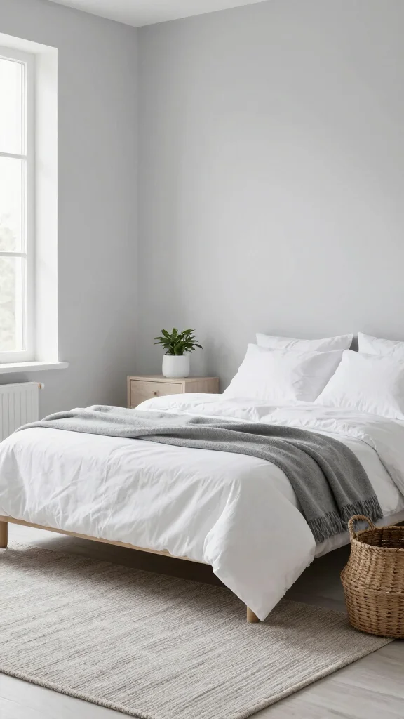 12 Single Bed Bedroom Ideas for a Stylish Functional Solo Space - 1. Minimalist Monochrome 1