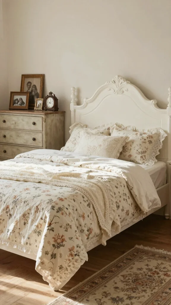 12 Single Bed Bedroom Ideas for a Stylish Functional Solo Space - 5. Vintage Charm 1