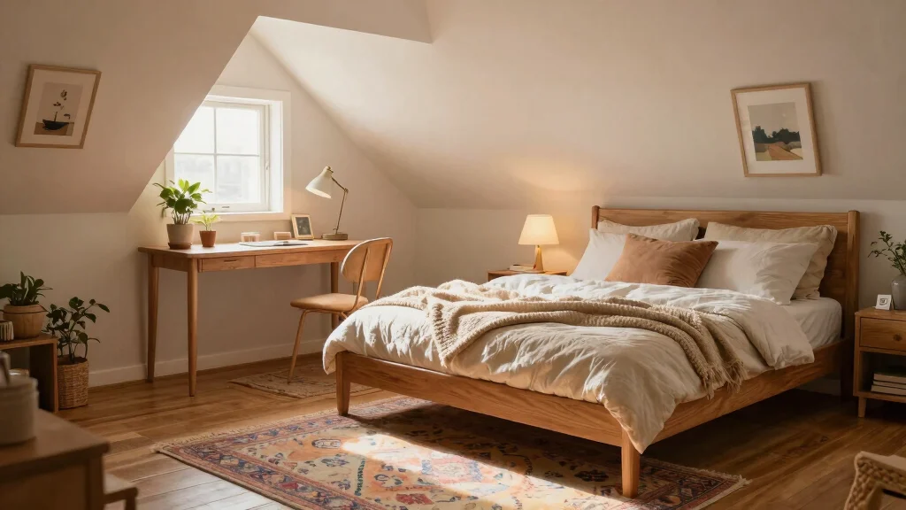 12 Slanted Ceiling Bedroom Ideas for Attic and Under-Roof Spaces
