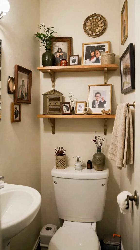 12 Small Bathroom Ideas on a Budget That Look Designer - 12. Personalize with Unique Touches 1