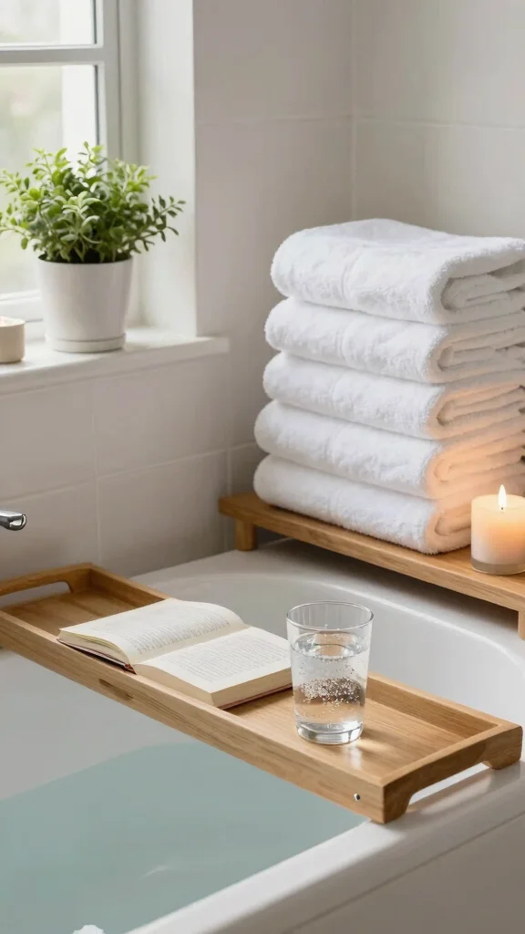 12 Small Bathroom Ideas on a Budget That Look Designer - 5. Create a Spa-Like Atmosphere 1