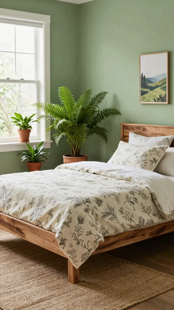 12 Twin Bed Bedroom Ideas for Kids, Teens, and Guest Rooms - 1. Nature-Inspired Retreat 1