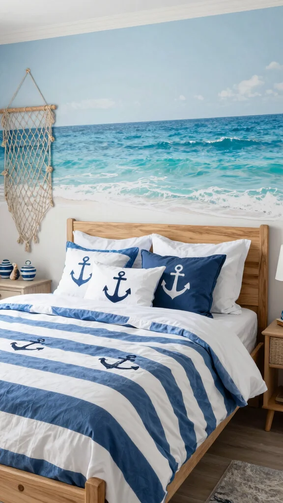 12 Twin Bed Bedroom Ideas for Kids, Teens, and Guest Rooms - 11. Nautical Theme 1