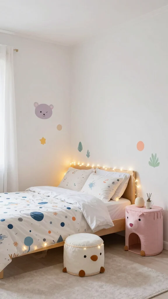 12 Twin Bed Bedroom Ideas for Kids, Teens, and Guest Rooms - 6. Whimsical Wonderland 1