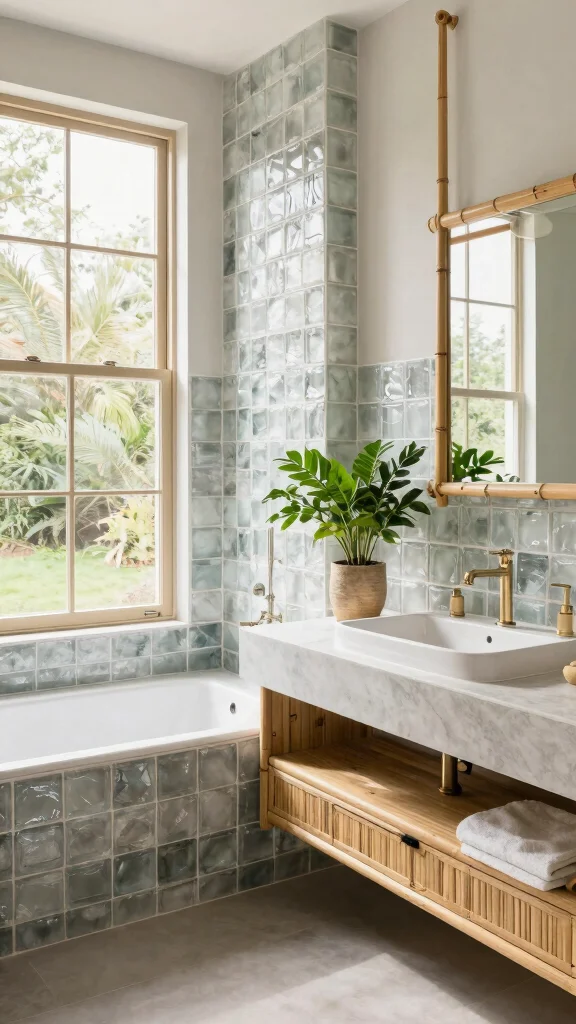 12 UK Modern Bathroom Ideas for a Sleek Contemporary Interior - 8. Eco-Friendly Designs 1