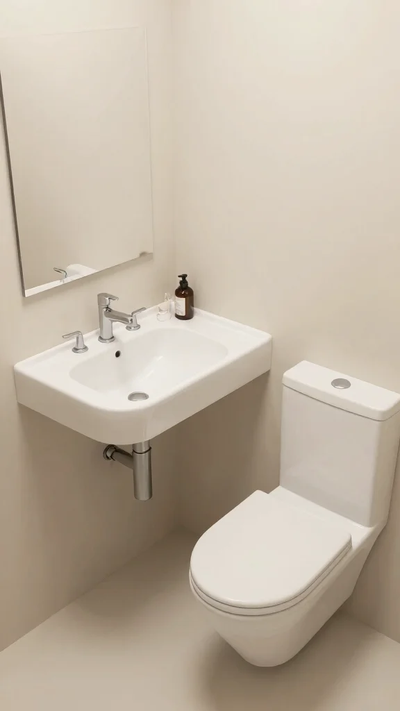 12 Very Small Bathroom Ideas That Make Every Inch Work - 7. Compact Fixtures 1