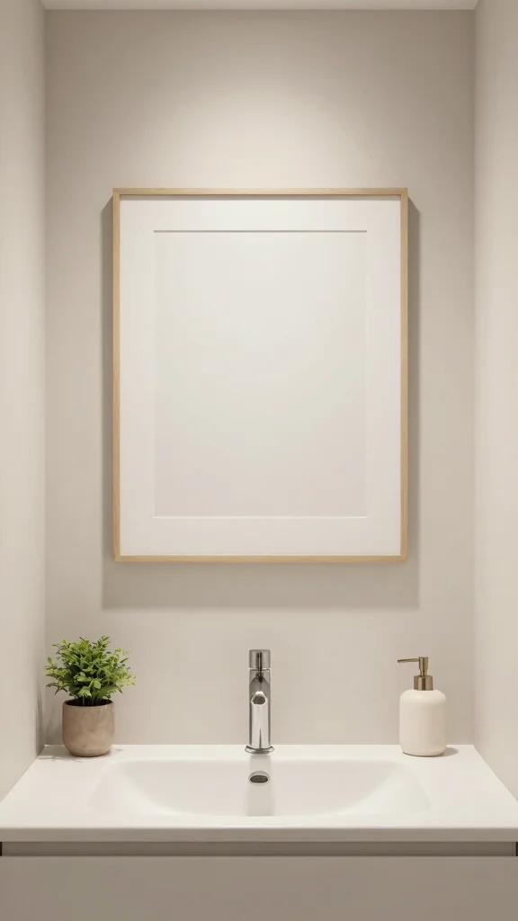 12 Very Small Bathroom Ideas That Make Every Inch Work - 8. Minimalist Decor 1