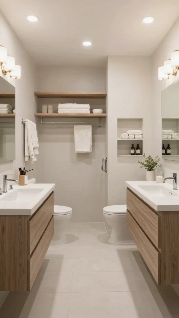 13 Bathroom Renovation Ideas That Add Value and Beauty - 11. Efficient Layout Changes 1
