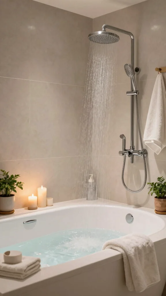 13 Bathroom Renovation Ideas for a Fresh Transformed Space - 11. Luxurious Spa Elements 1