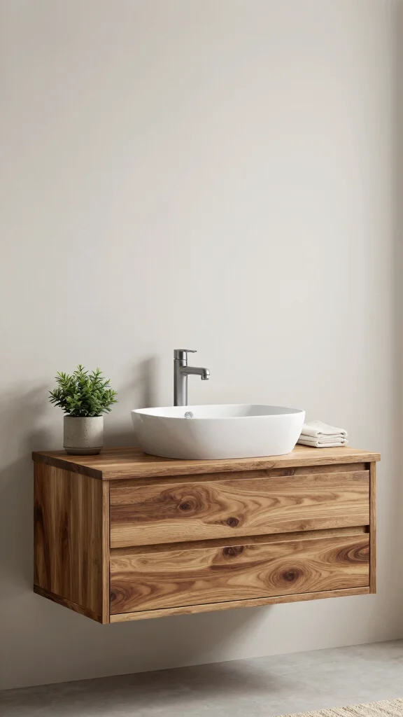 13 Bathroom Renovation Ideas for a Fresh Transformed Space - 6. Stylish and Sustainable Vanities 1