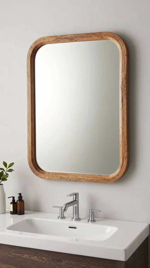 13 Bathroom Renovation Ideas for a Fresh Transformed Space - 9. Statement Mirrors: Function Meets Style 1