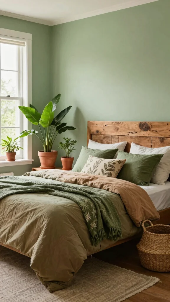 13 Bedroom Inspiration Ideas for Every Style and Taste - 5. Nature-Inspired Decor 1