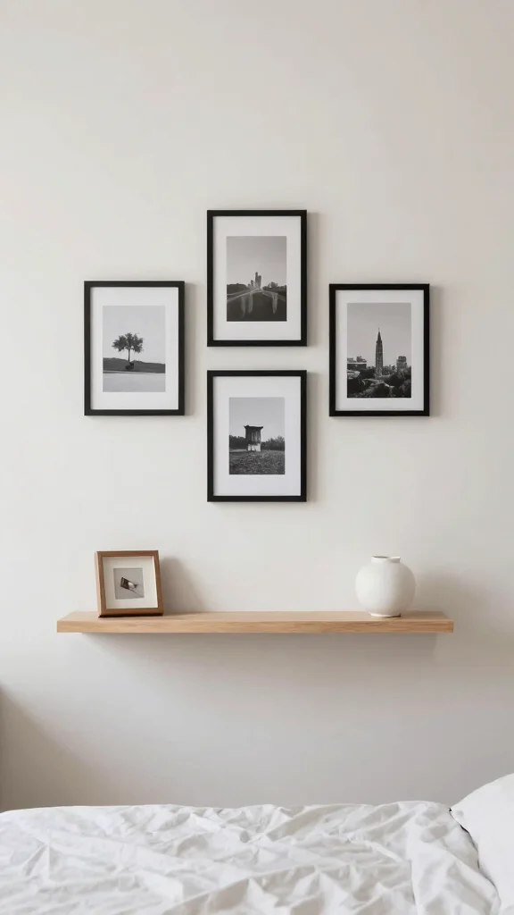 13 Bedroom Organization Ideas for a Tidy Functional Beautiful Space - 11. Personalize Without Clutter 1