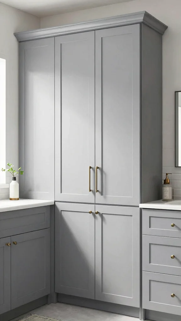 13 Budget Bathroom Ideas That Look Expensive Without the Price Tag - 12. Paint Cabinetry 1