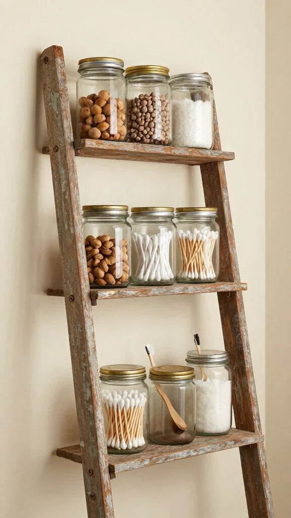 13 Budget Bathroom Ideas That Look Expensive Without the Price Tag - 5. Upcycle Decor 1