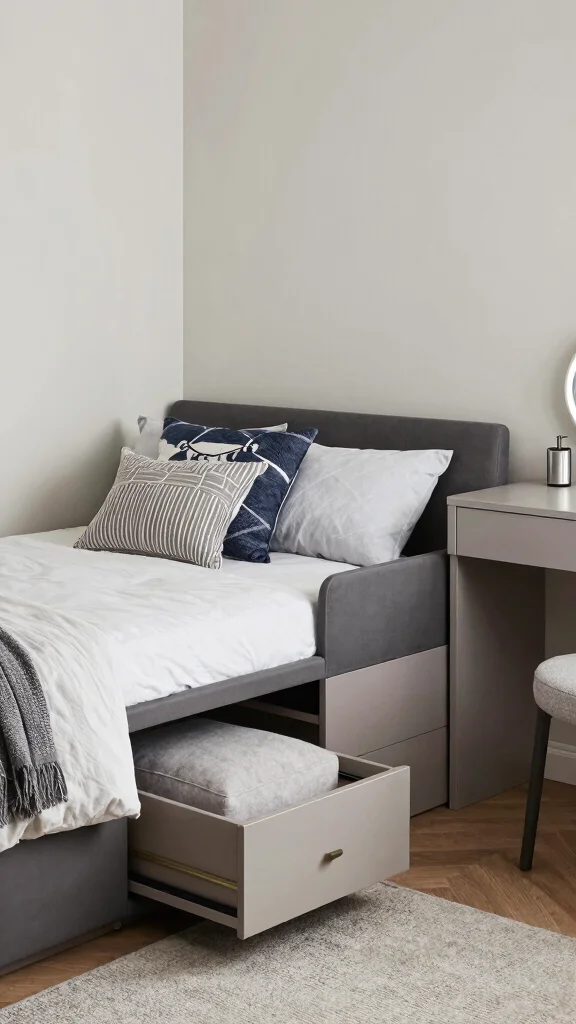 13 Budget Bedroom Ideas That Look Expensive Without the Price Tag - 10. Choose Multi-Functional Furniture 1
