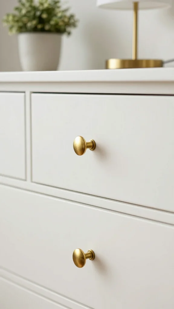13 Budget Bedroom Ideas That Look Expensive Without the Price Tag - 11. Upgrade Hardware for a Quick Refresh 1